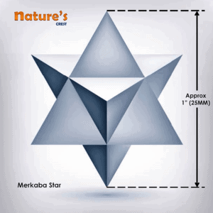 Merkaba Star Vector 1 Inch