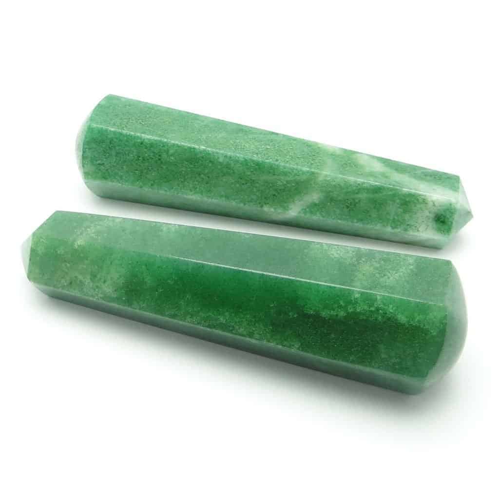 Green Aventurine Healing Wand Massage Stick | Nature's Crest